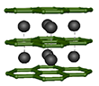 Hexagonal AlB2-type structure